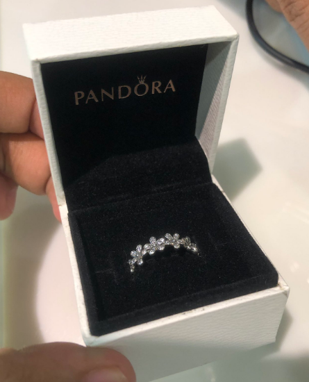 White Enamel Flower Butterfly Wedding Ring Set With Pandora 925 Silver CZ  Diamond Rings For Women And Girls Wholesale Logo In Original Box From  Yuyuan99, $9.33 | DHgate.Com