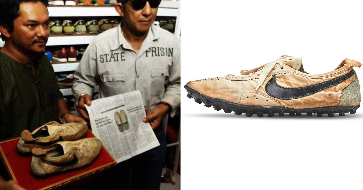 Kelantan Man Owns Rare Nike Moon Shoes From 1972 u0026 They're Worth RM1.8Mil  Today - TheSmartLocal Malaysia - Travel, Lifestyle, Culture u0026 Language Guide