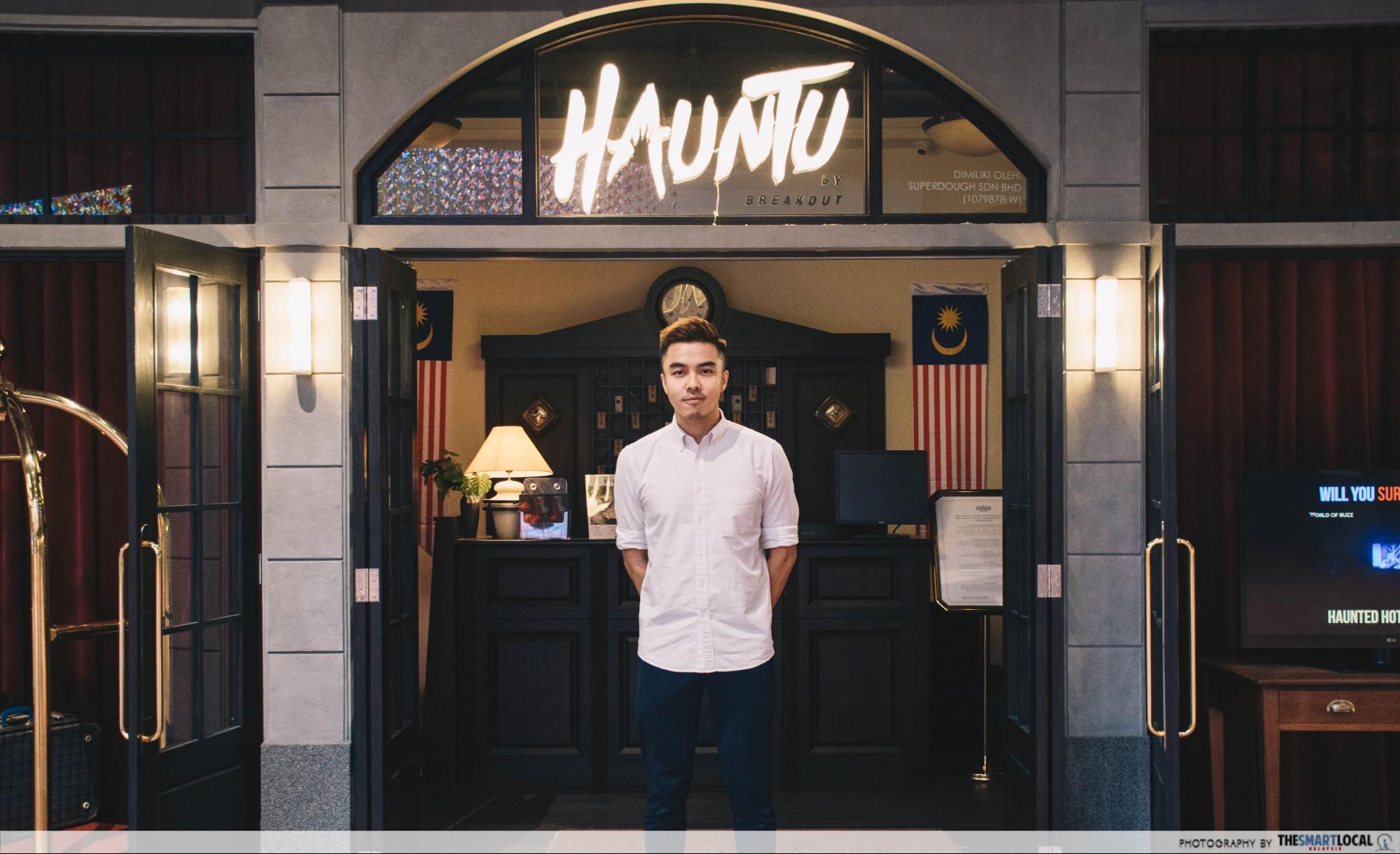 Hauntu is a haunted house in Malaysia - Hauntu co-founder