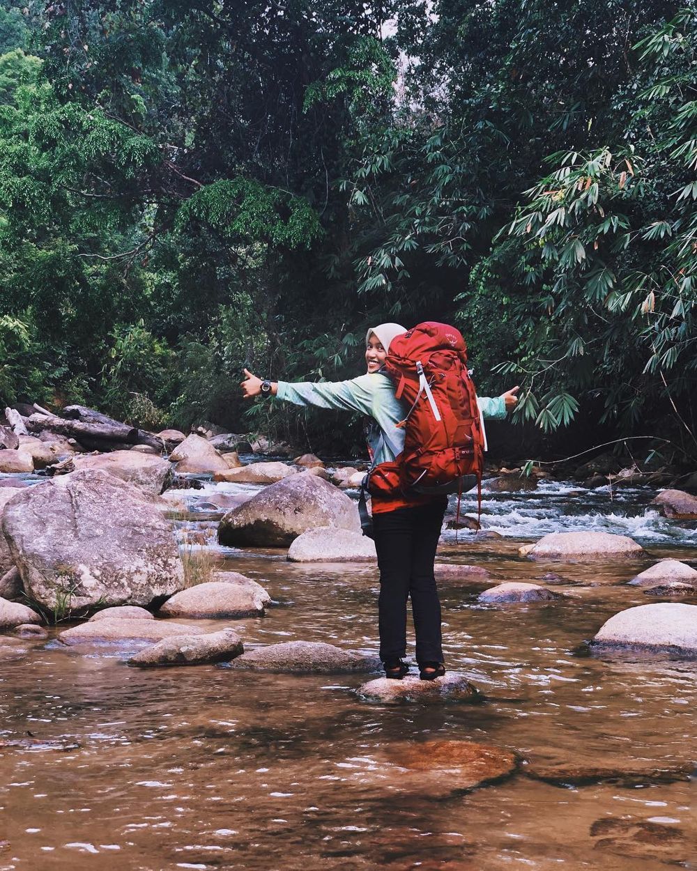 lata tengkoh penyel waterfall sungai siput