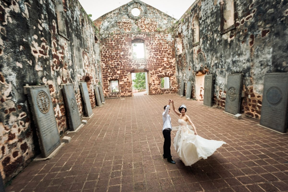 Outdoor photoshoot KL - church