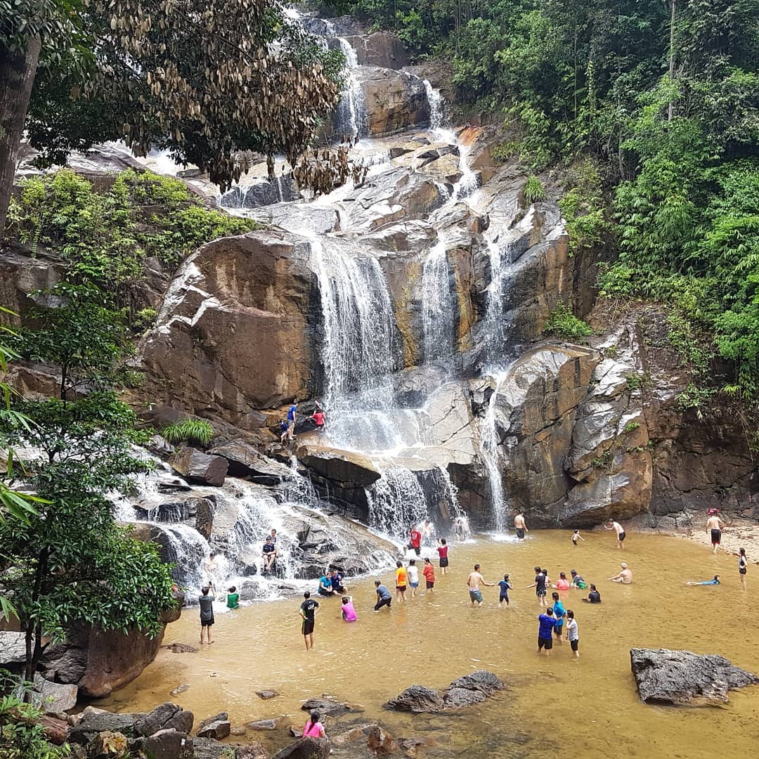 sungai pandan waterfall