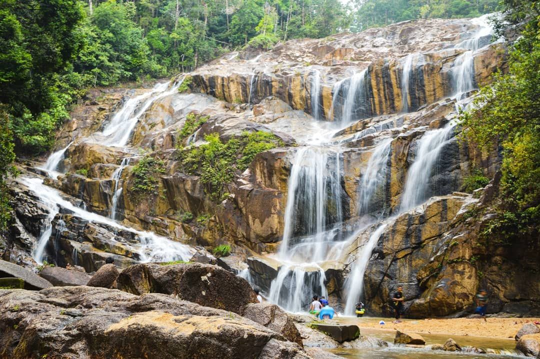 sungai pandan waterfall