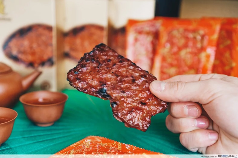 Popular CNY snacks in Malaysia - bak kwa