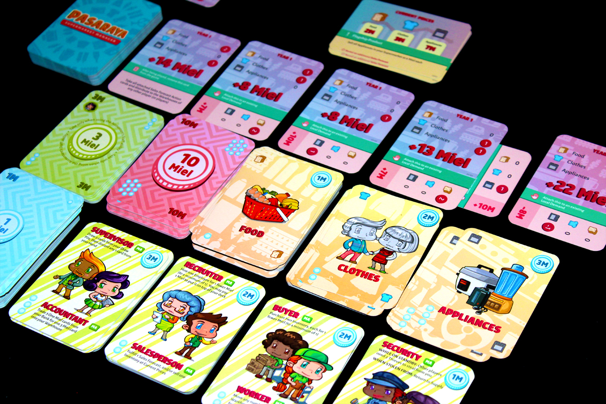 Malaysian card and board games - Supermarket Manager (1)