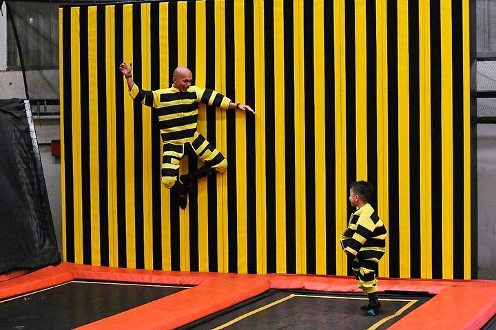 Velcro Wall/Spider Wall - Indoor Trampoline Park Attraction, Attractions