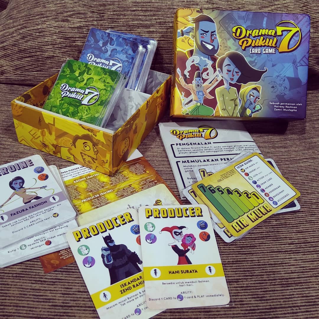 Malaysian card and board games - Drama Pukul 7 (3)