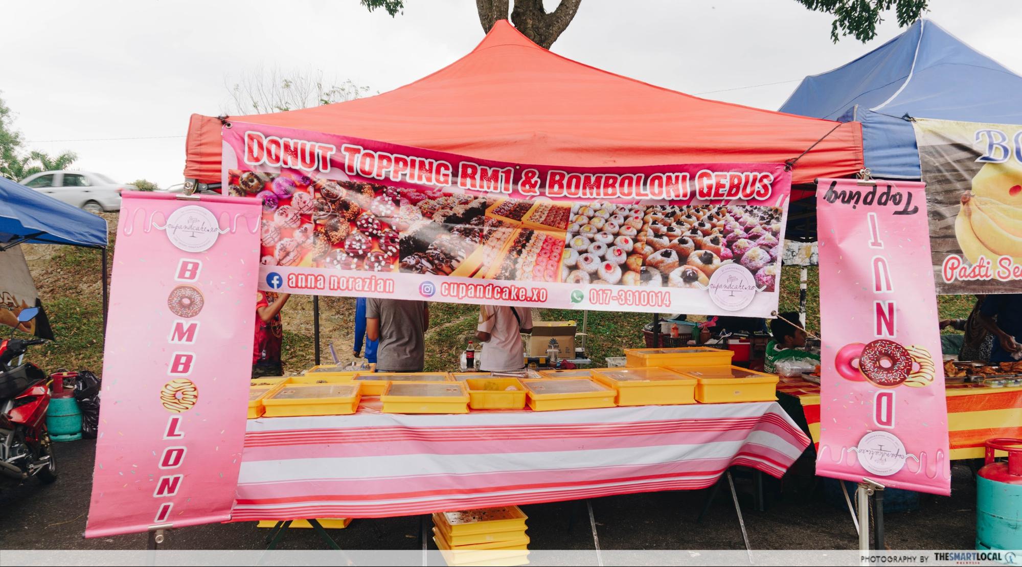 doughnut stall