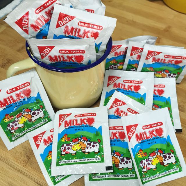 didi milk tablets (childhood snacks)