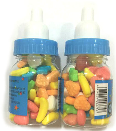 milk bottle candy (childhood snacks)