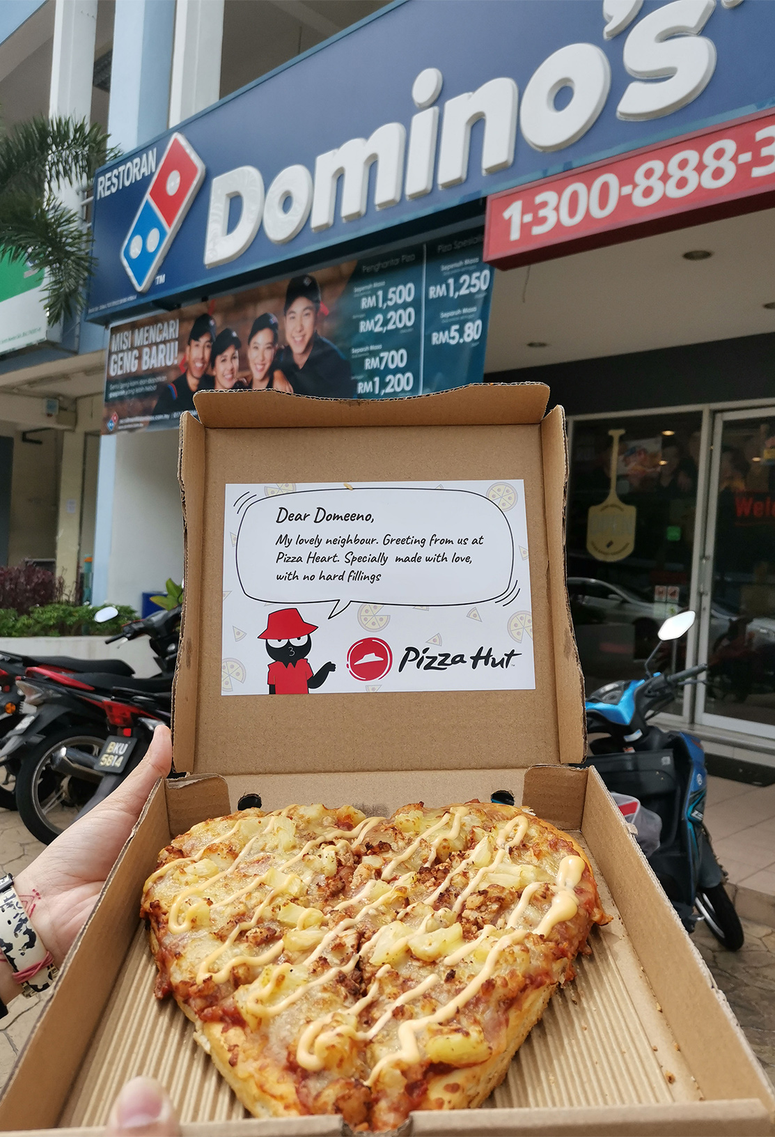 Delivery to Domino's