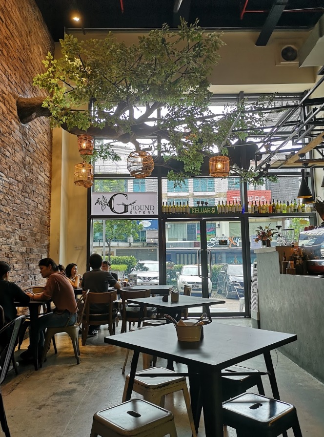 Ground Eatery interior 