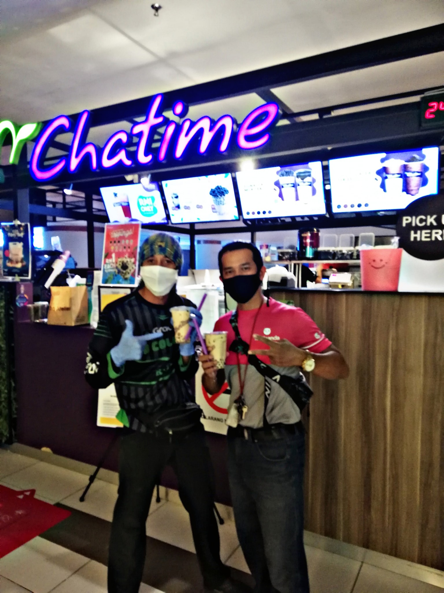 Riders at Chatime