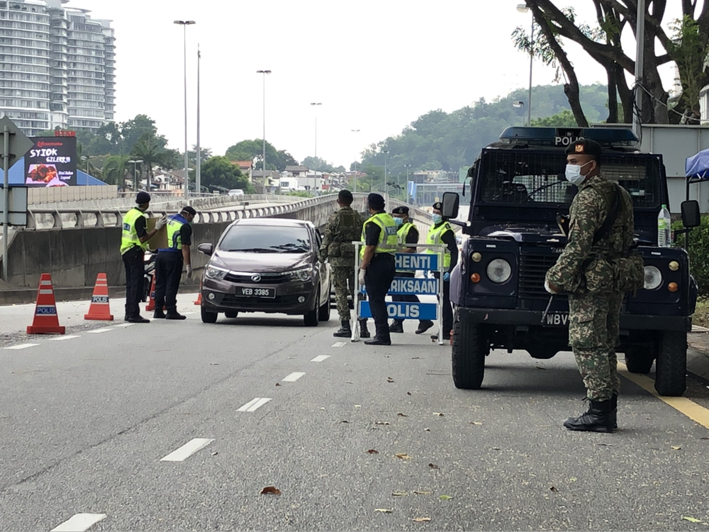 police road block malaysia