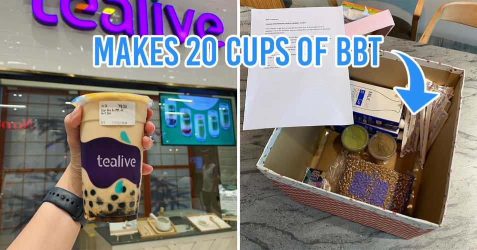 Tealive Releases DIY Bubble Tea Kits So You Can Come Out Of MCO As A ...