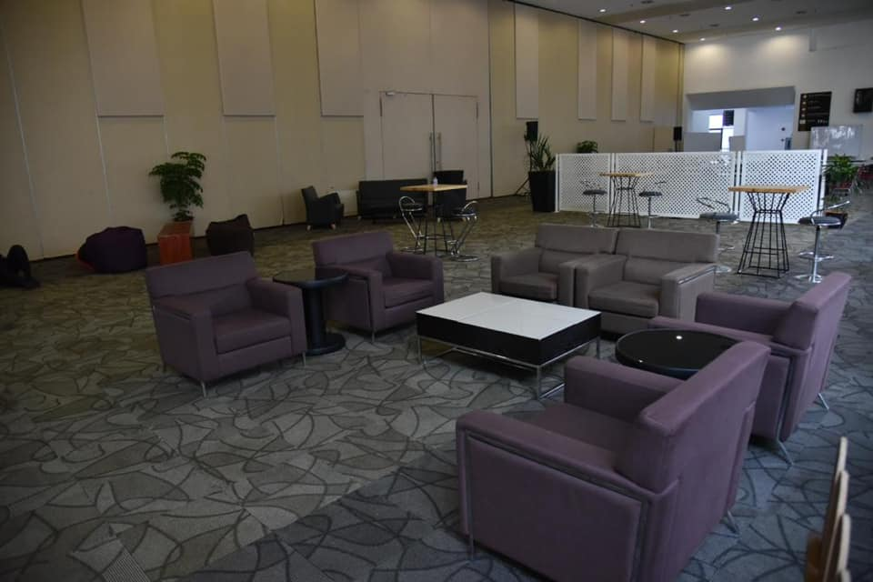 Lounge for patients and staff