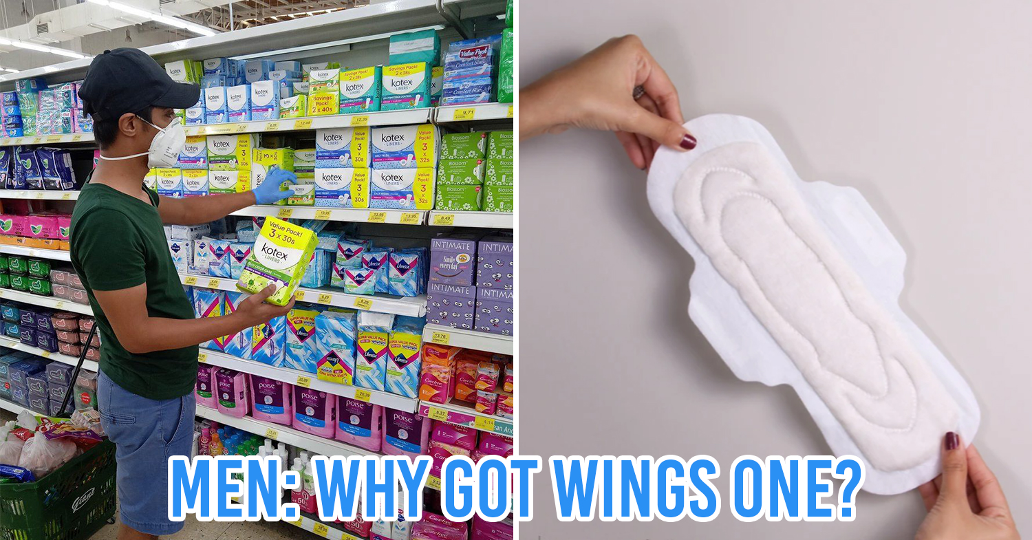 Buying sanitary pads cover pic