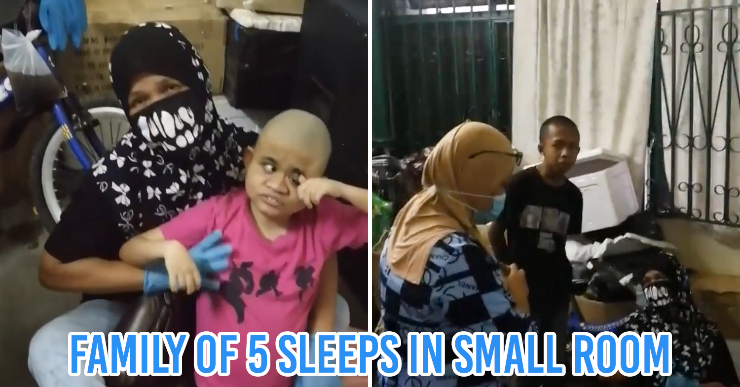 family of 5's plight goes viral on social media cover pic