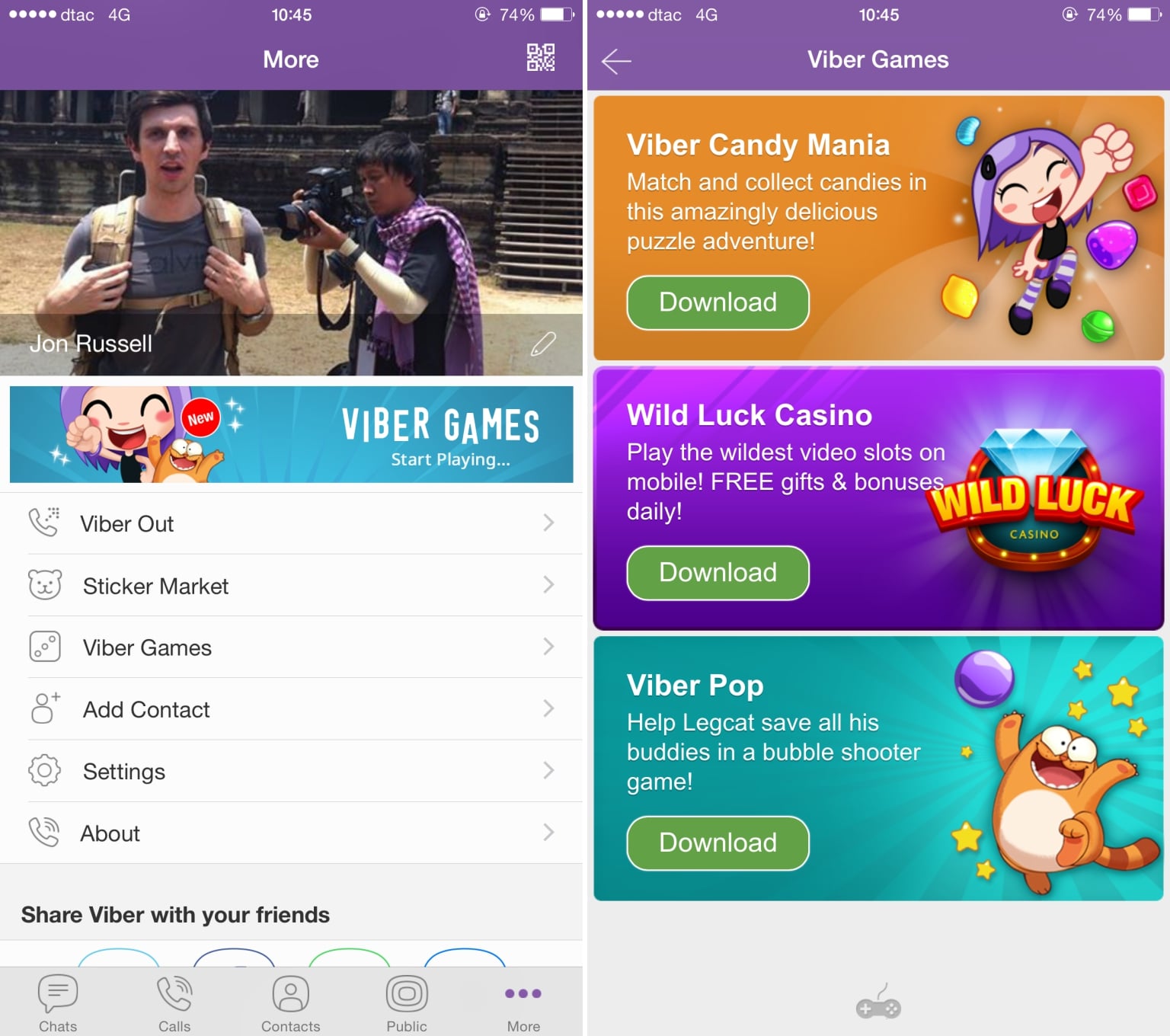 viber games