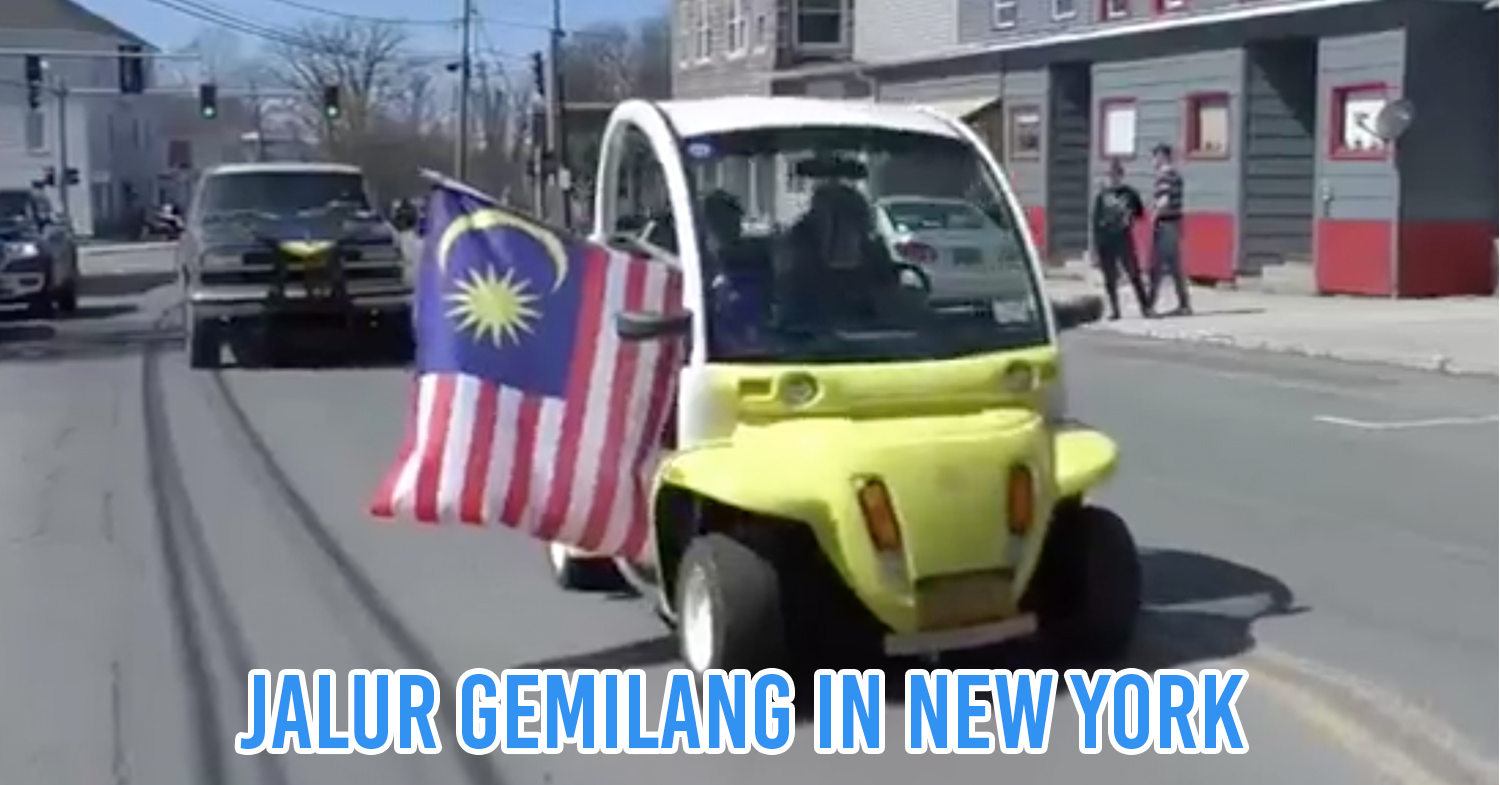 Parade for M'sian exchange student in NY