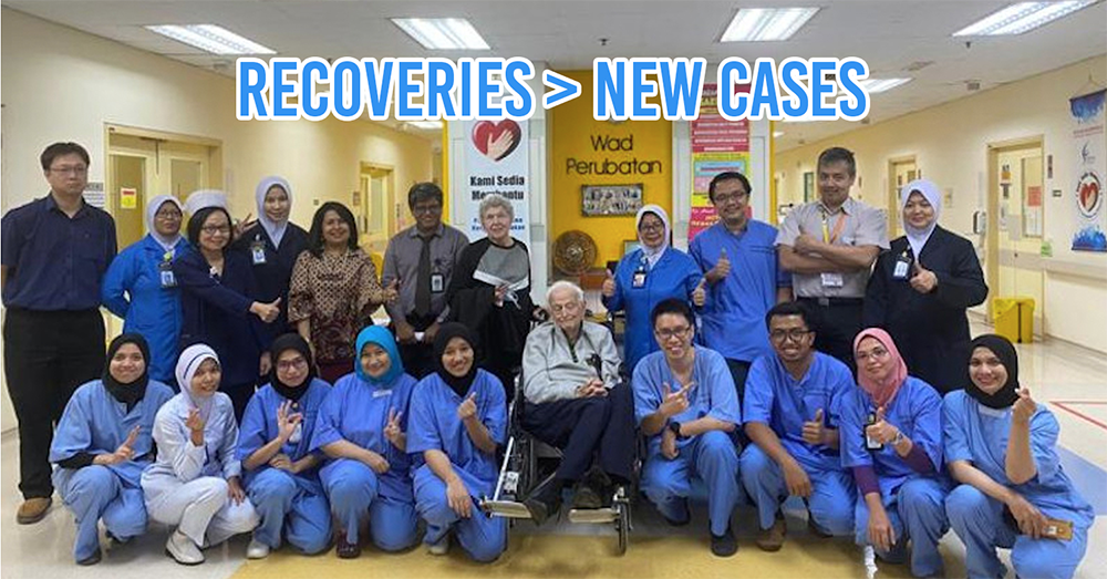 Malaysia recovery rates top new cases