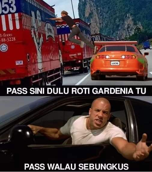 Fast & Furious bread memes