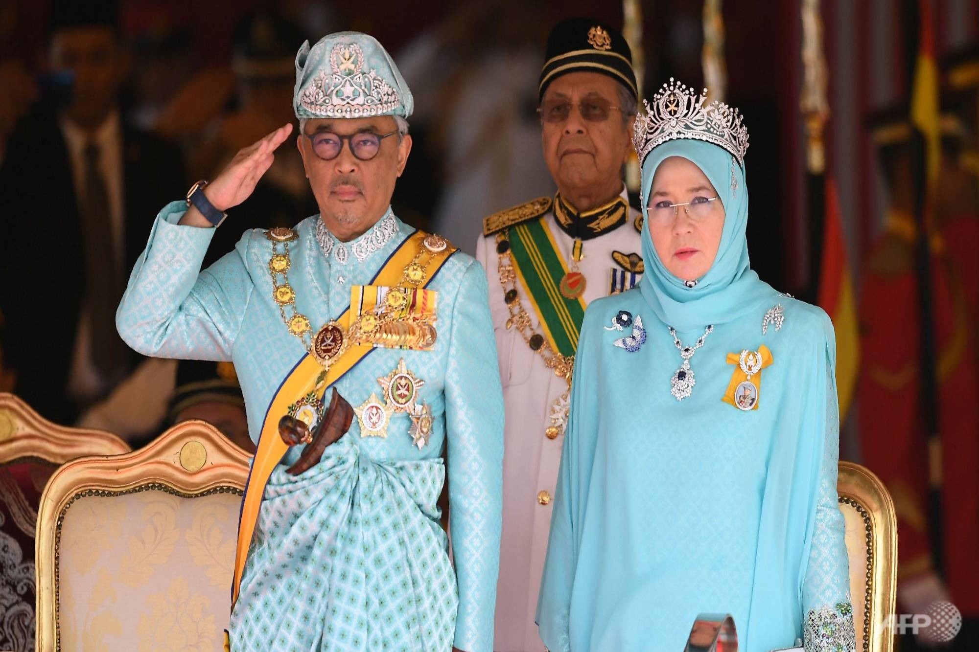 Malaysia's King and Queen