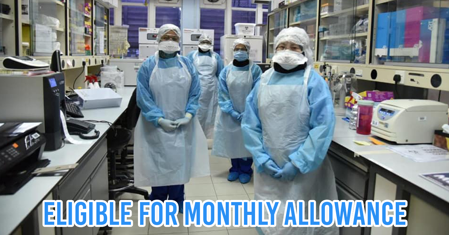 medical frontliners eligible for monthly allowance cover pic