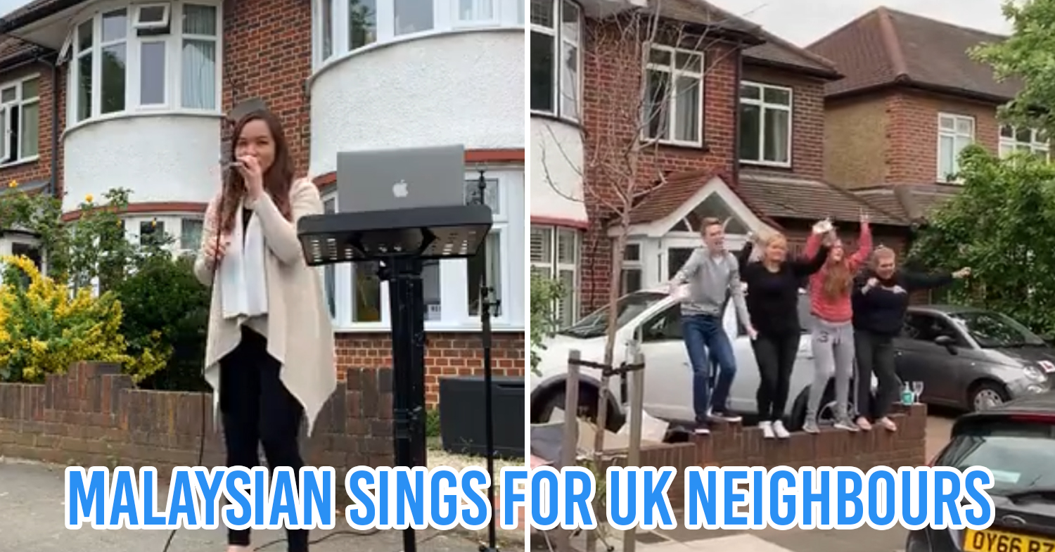 m'sian woman in uk sings to neighbours cover pic 