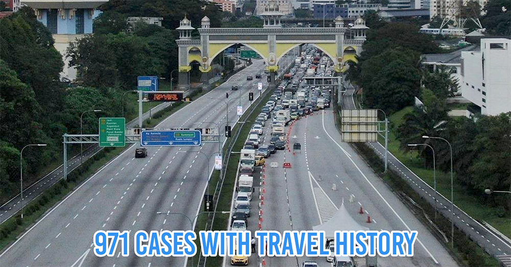 Cases from interstate travel in Malaysia