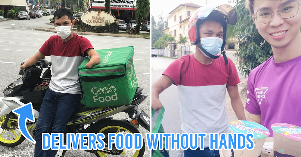 OKU Delivery Rider in Malaysia