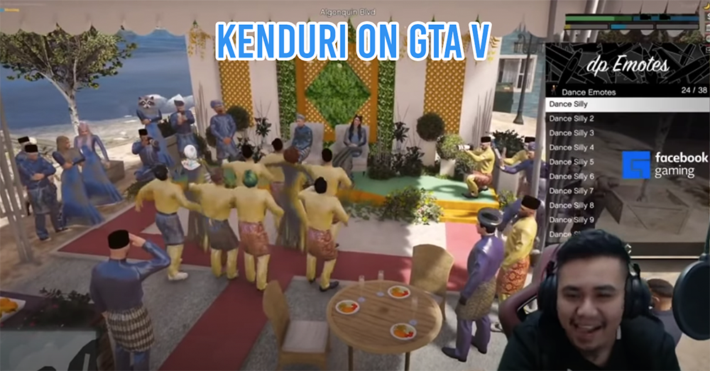 Malay wedding reception on GTA V