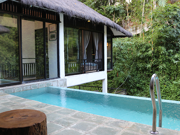 Holiday lodges with private pools - pool