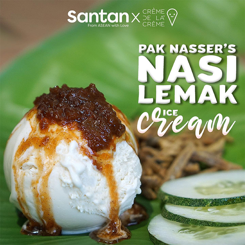 Pak Nasser's Nasi Lemak Ice Cream