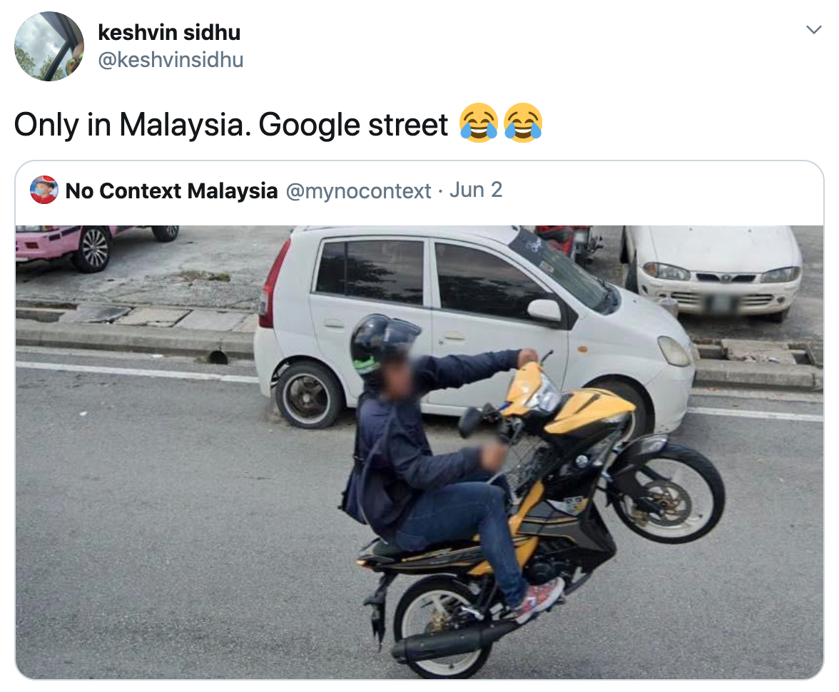 google street view mat rempit