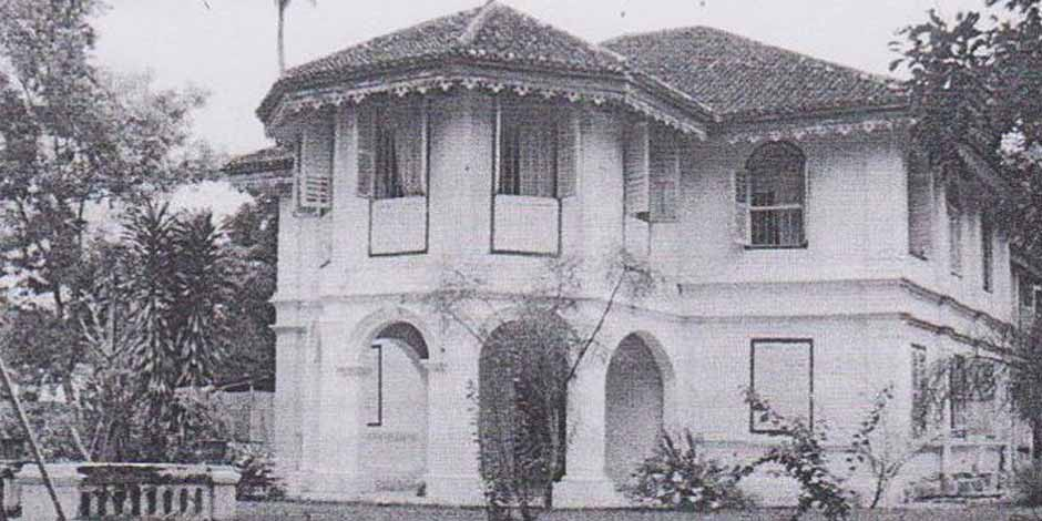 Papan in Ipoh - old photo of Istana Raja Billah