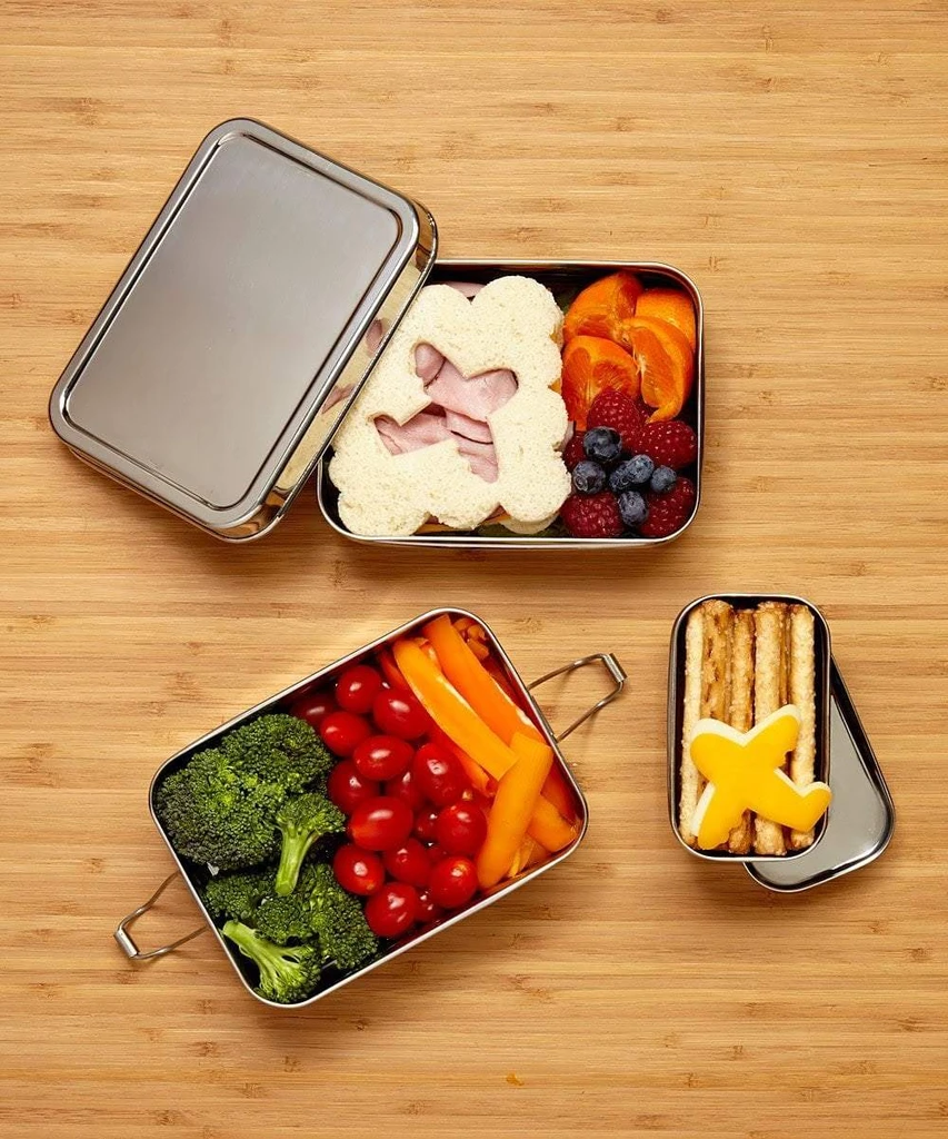 eco friendly food packaging stainless steel lunchbox