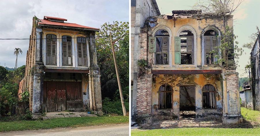 Papan in Ipoh - heritage buildings