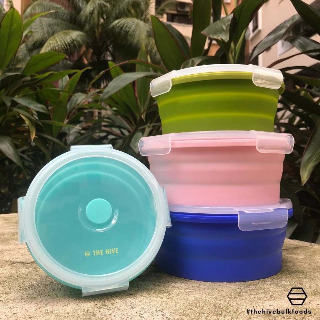 eco friendly food packaging the hive silicone bowl