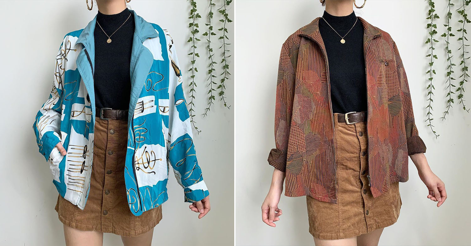 Instagram thrift stores - thrift blazer and jacket