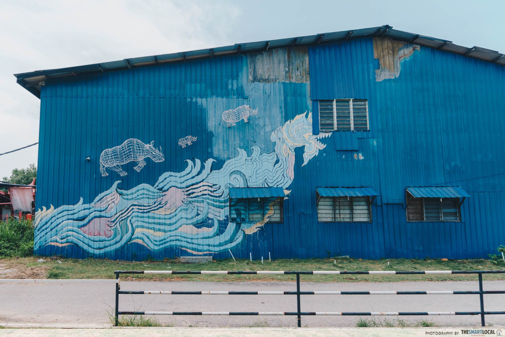 Jeram Kuala Selangor - art mural at Sasaran Art Park 