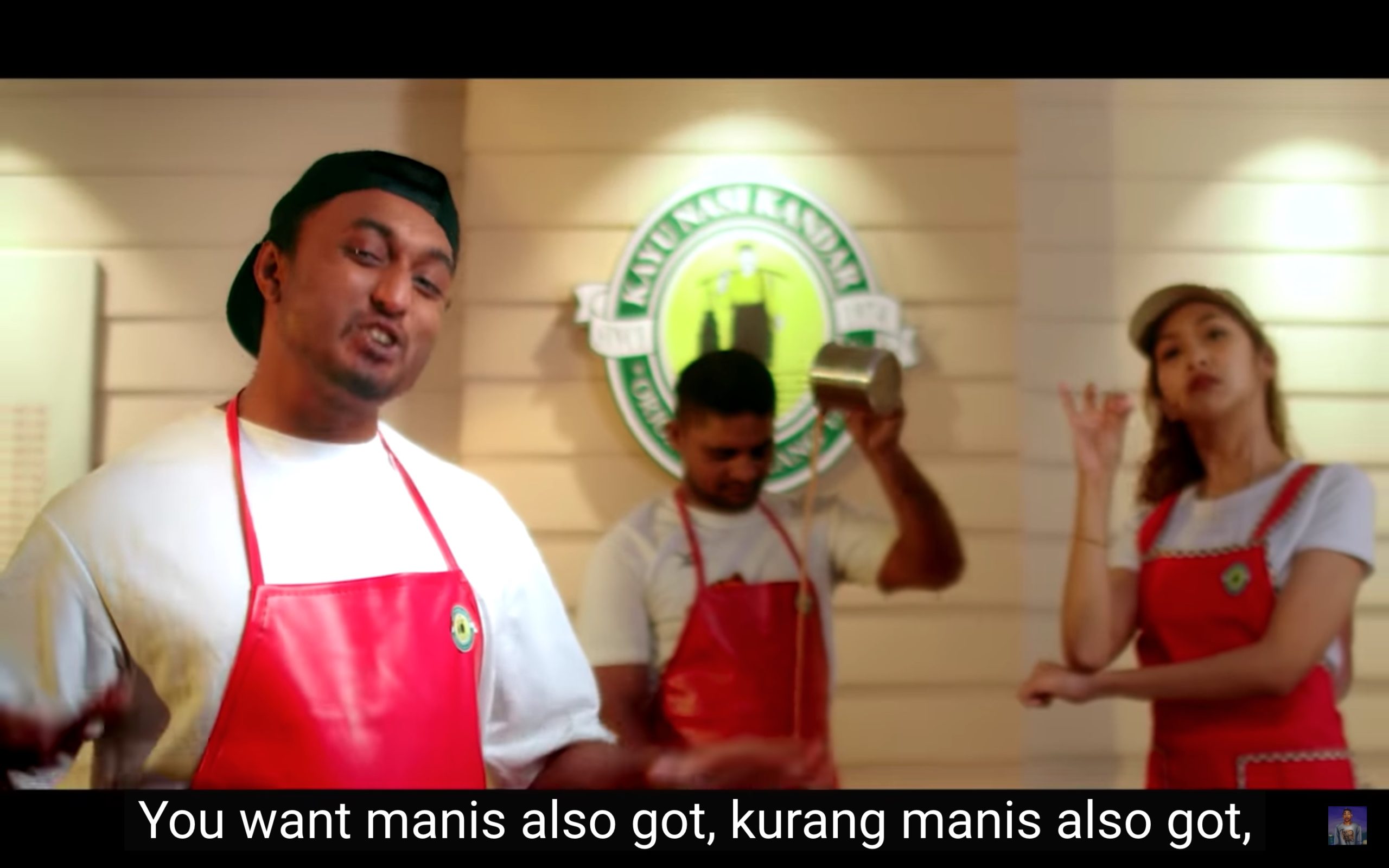 mamak rap music video screenshot
