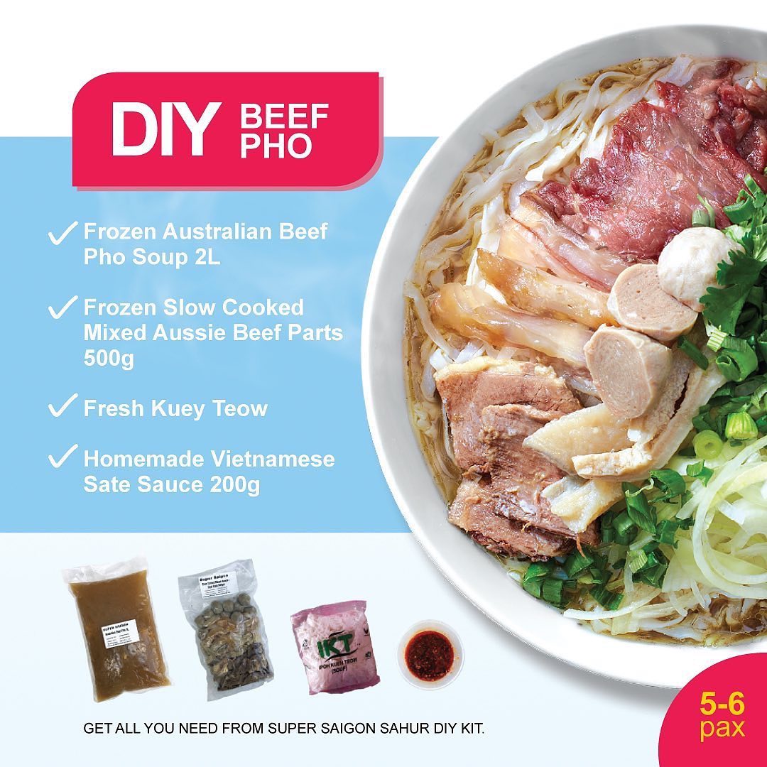 Home Cooking Kits - Super Saigon DIY Beef Pho