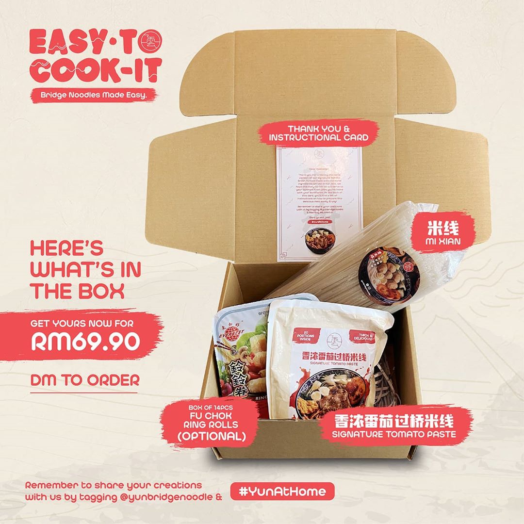 Home cooking kits - Easy To Cook It Kit from Yun Bridge Noodle