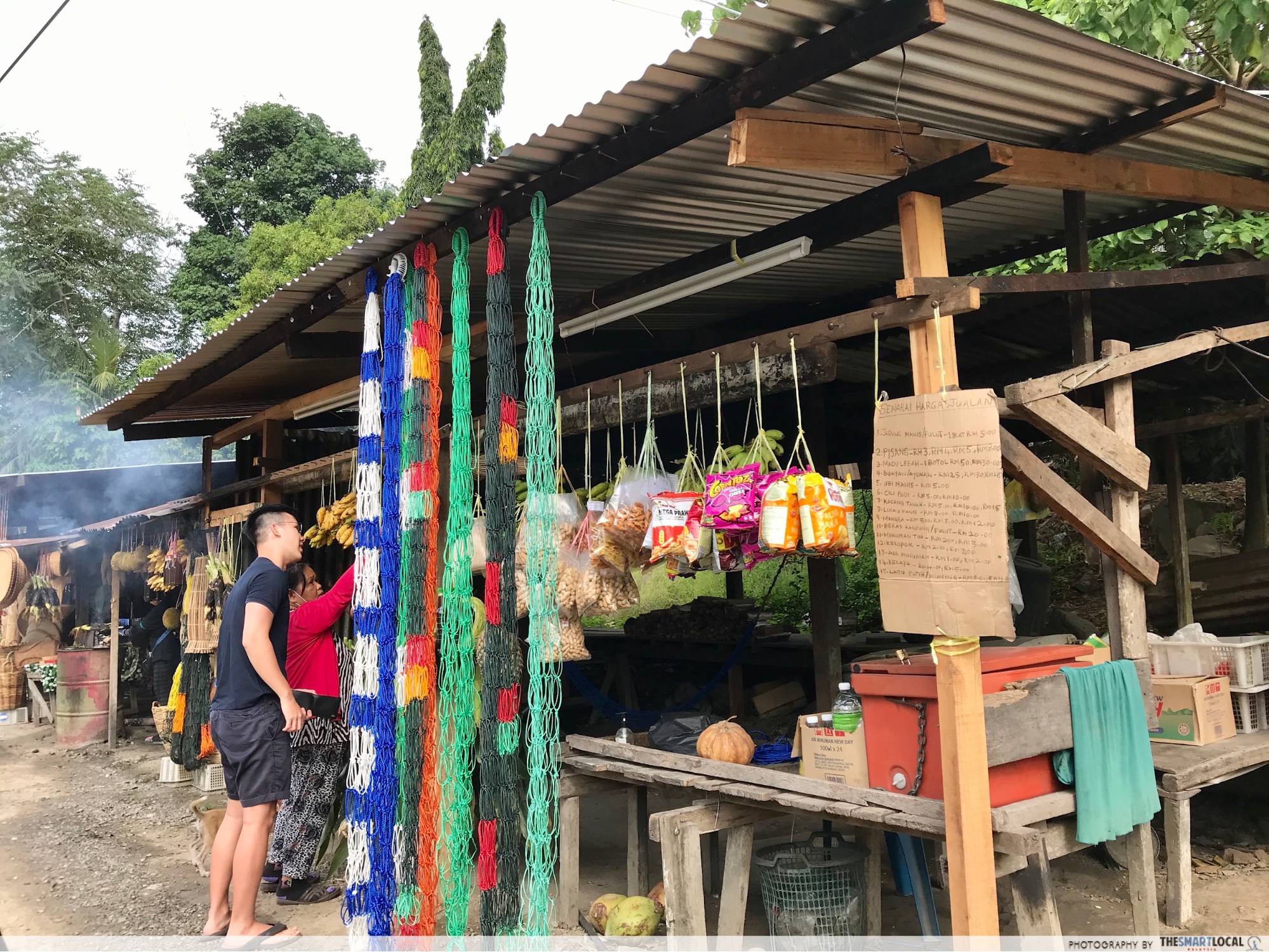 kudat sabah roadside stalls