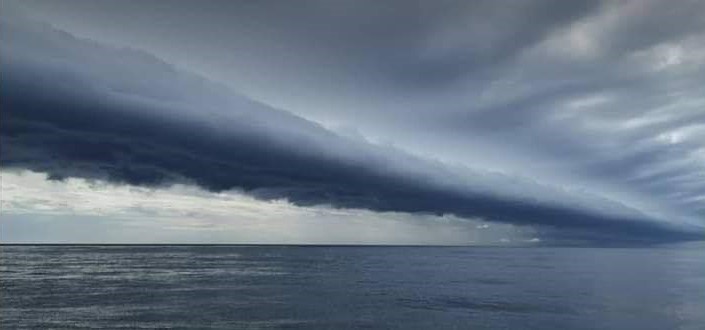 Rolling clouds in Malaysia - Sarawak