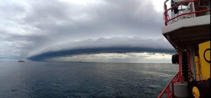 Rolling clouds in Malaysia - Sarawak