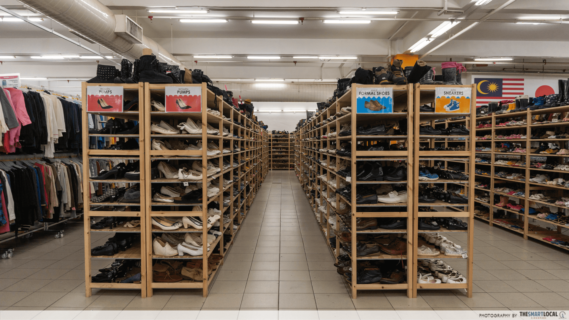 Thrift shops in KL - shoes
