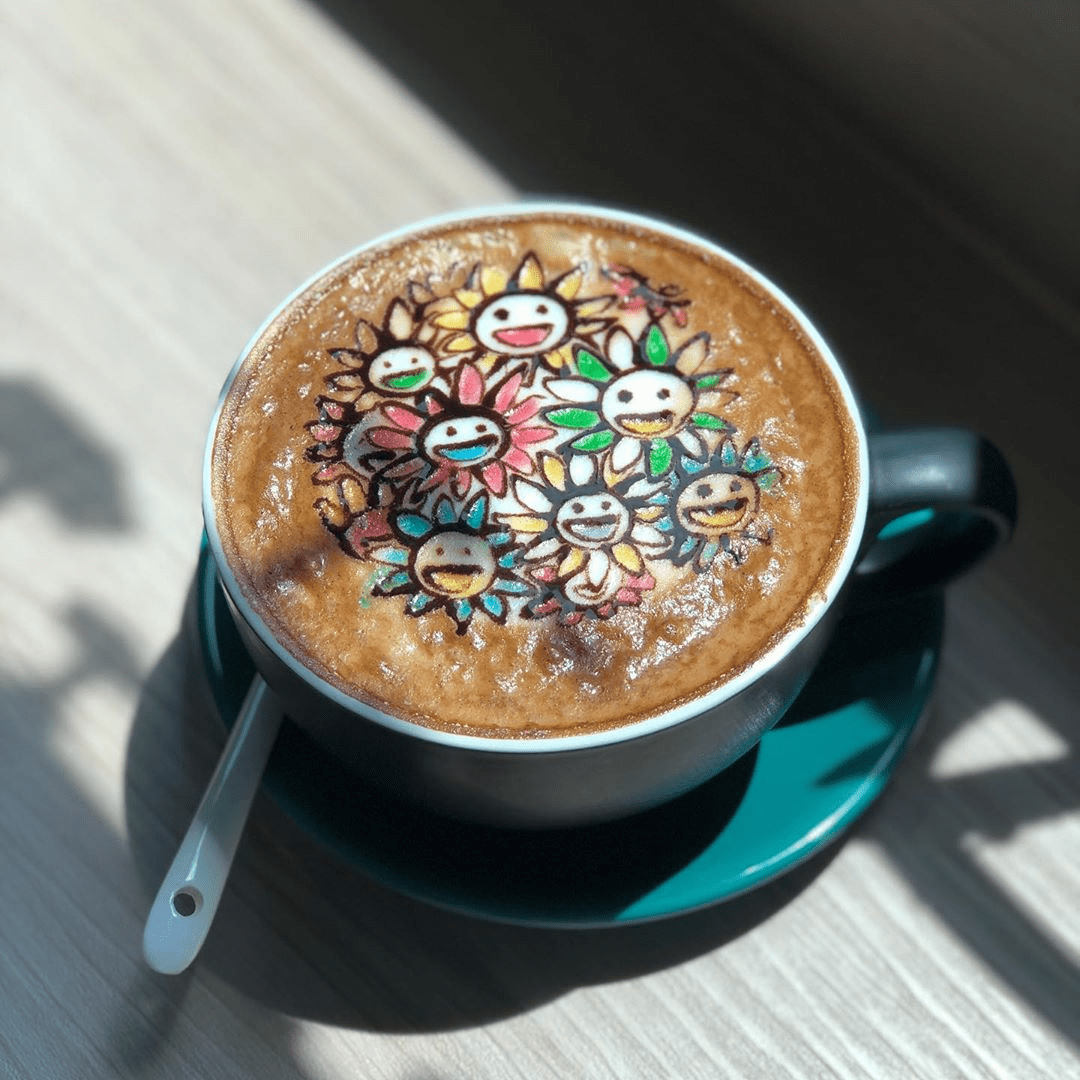 Minimalist Cafes Cheras - Bookmark Coffee coffee art