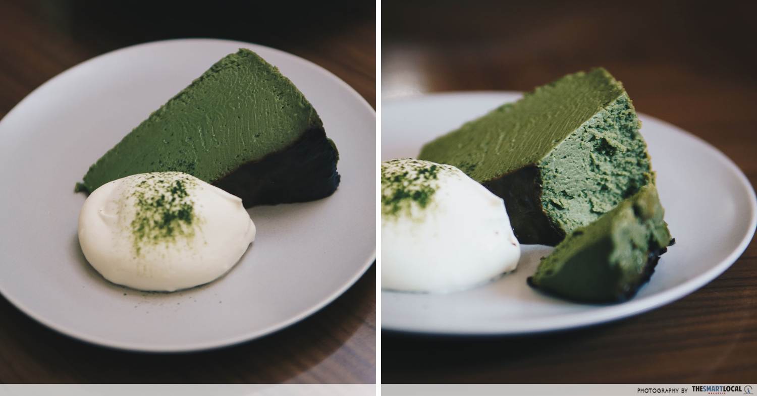 The Tokyo Restaurant - Matcha cheesecake